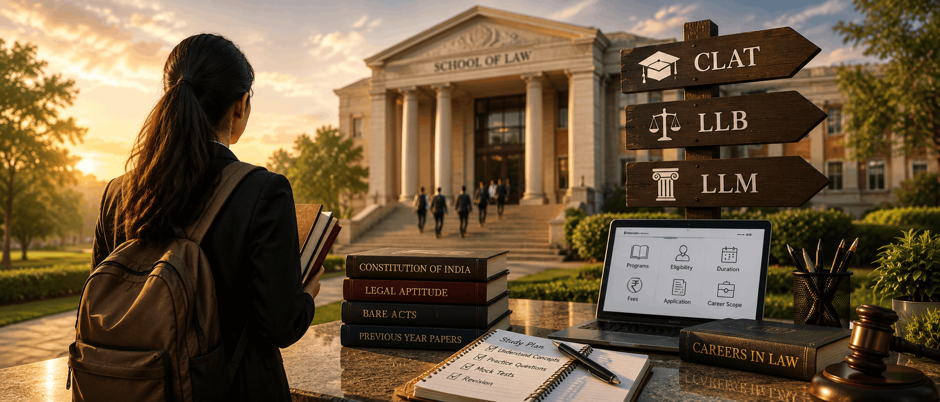 Crack Law Entrance Exams With The Right Guidance